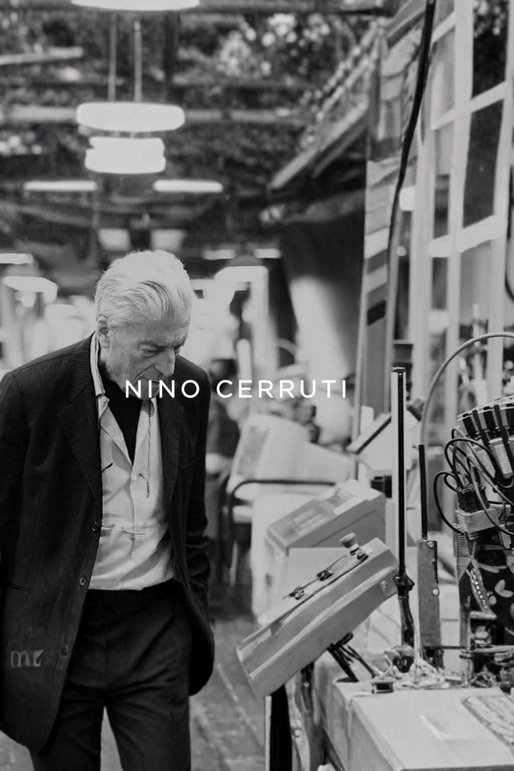 Bold Striped Grey Tailored Fit Adenauer Suit by Cerruti