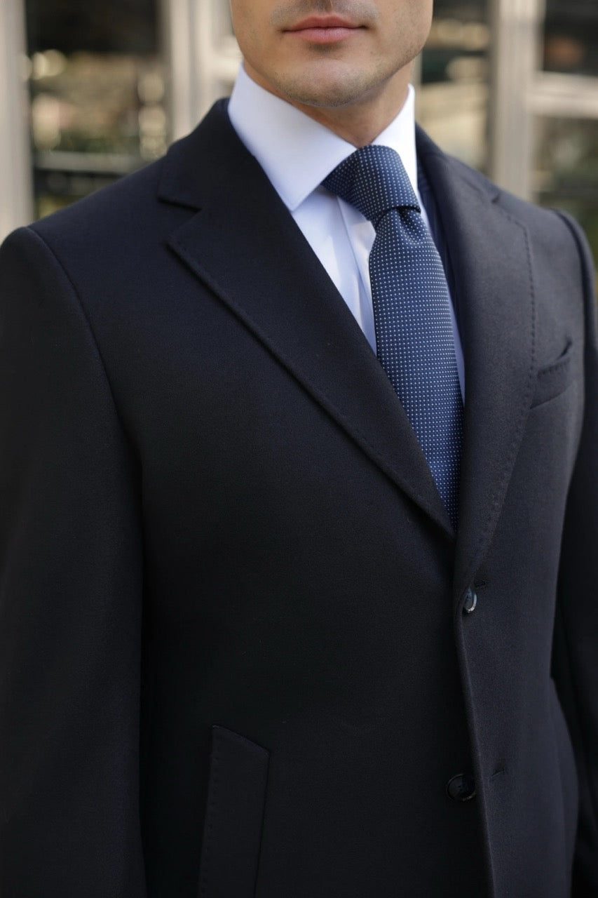 Navy Classic Coat