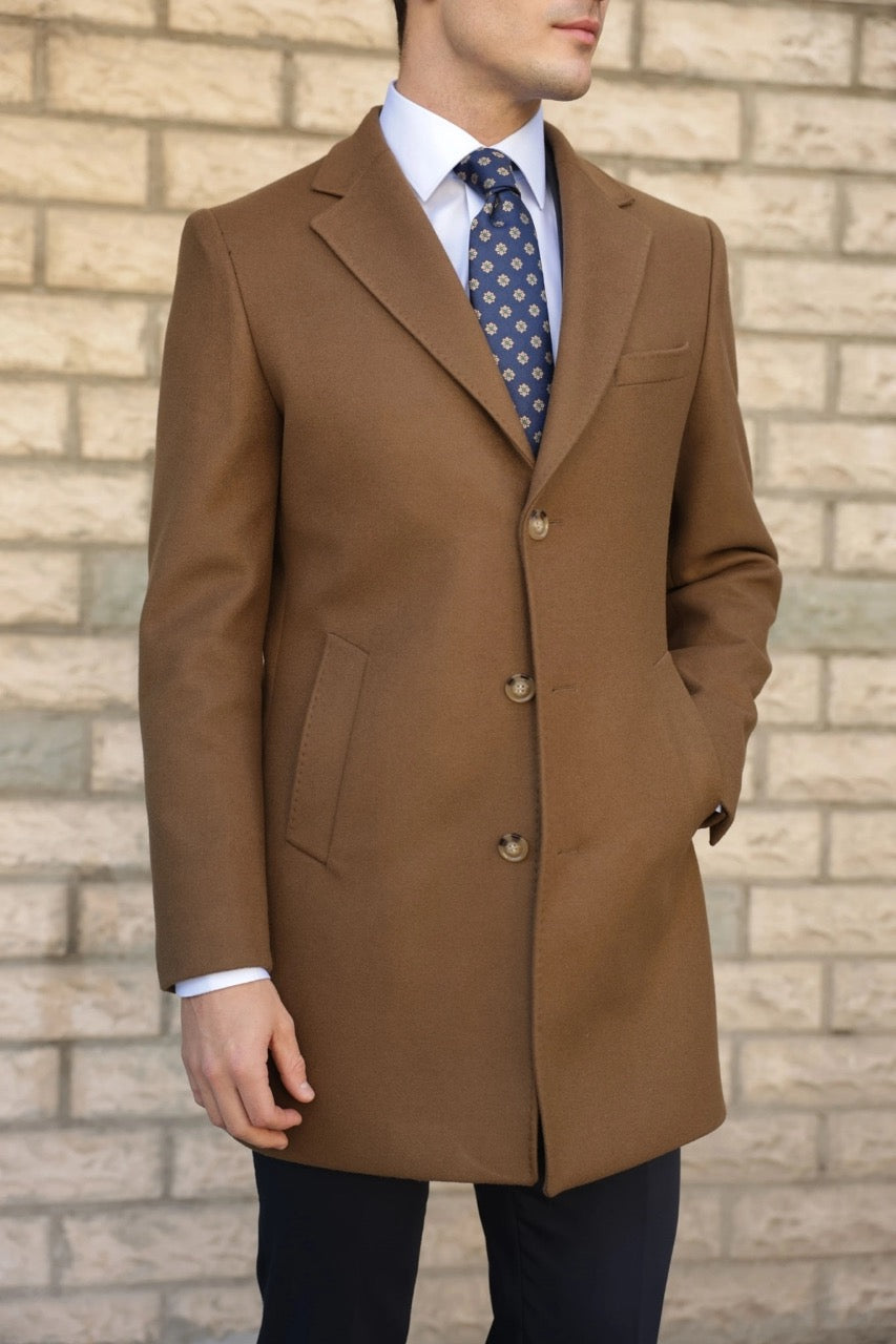 Dark Brown Classic Coat