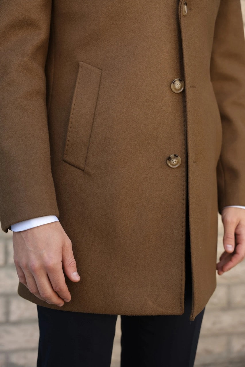 Dark Brown Classic Coat