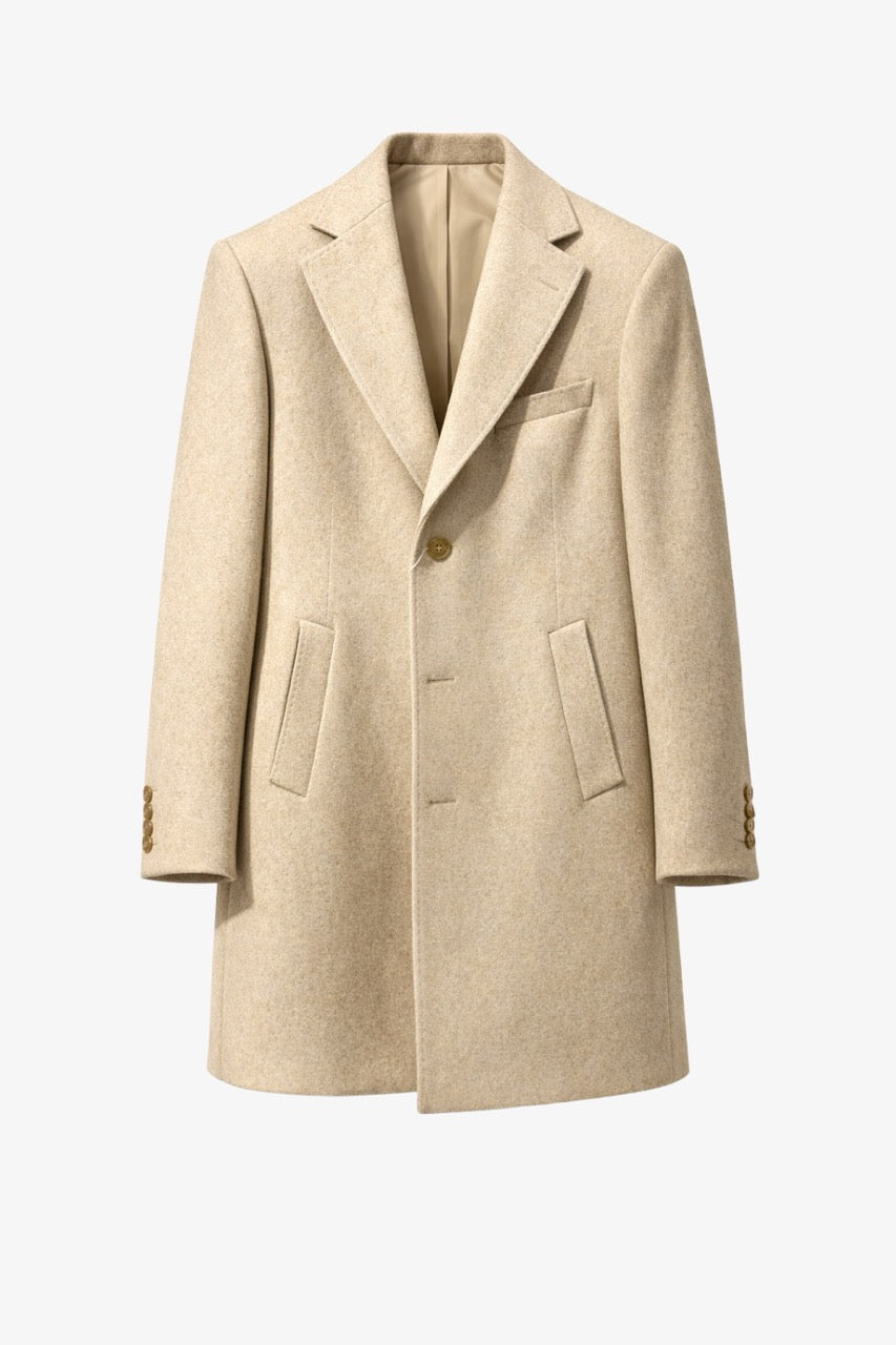Beige Classic Coat