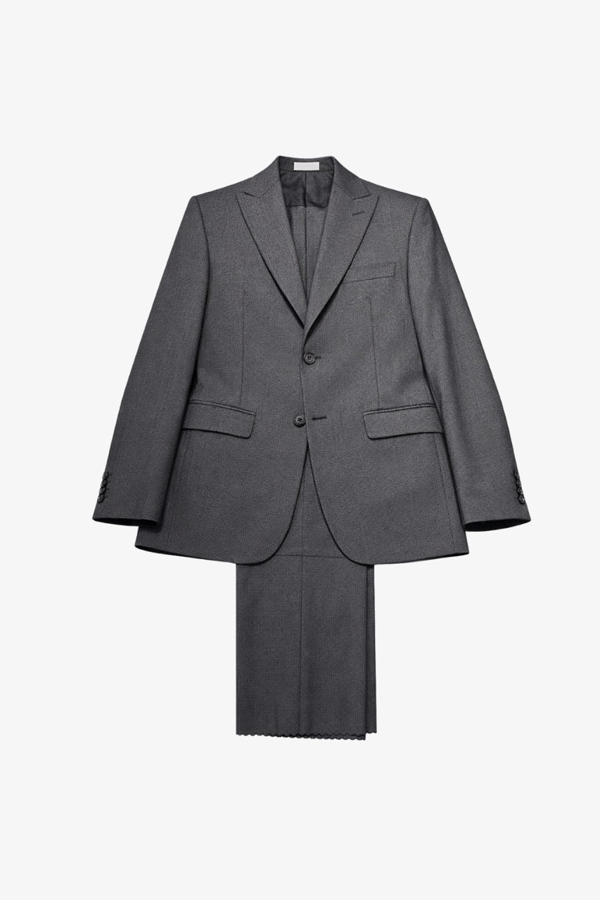 Birds Eye Black Slim Fit Spinelli Suit