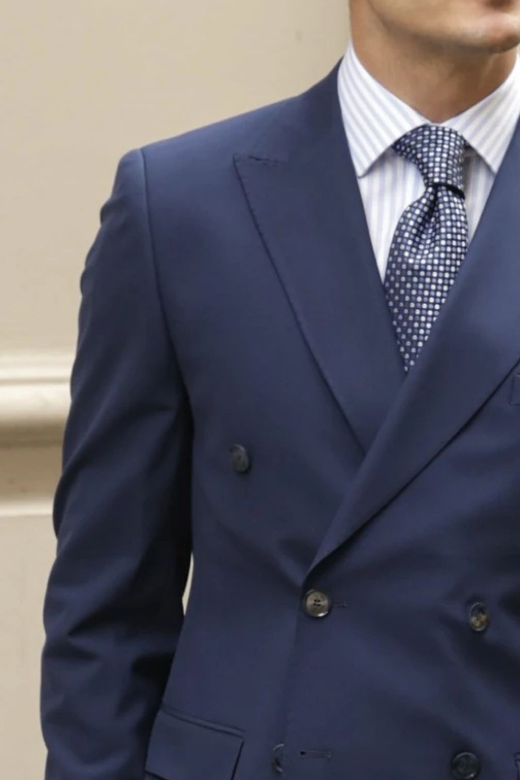Blue Tailored Fit Gasperi Suit