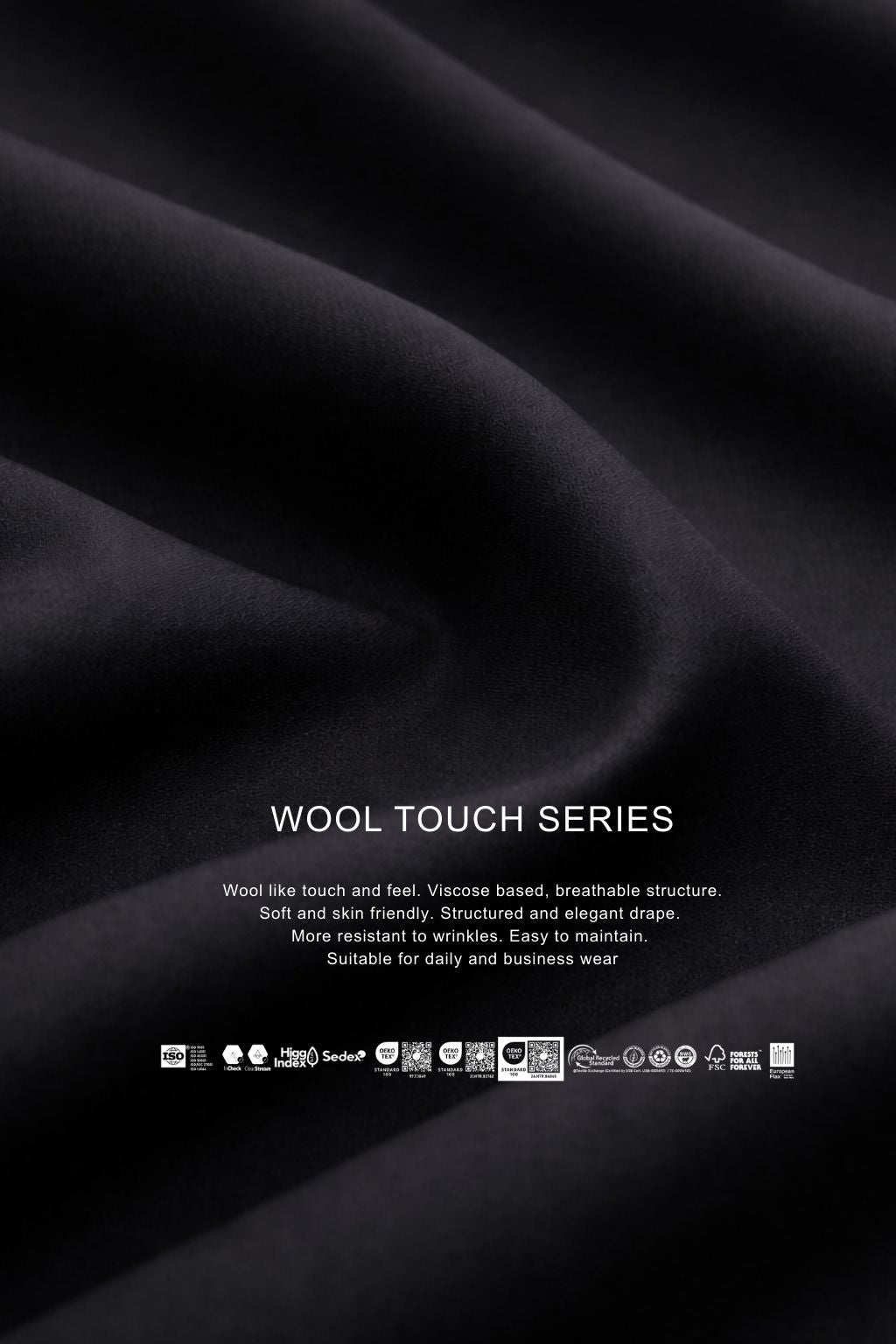 Black Tailored Fit Gasperi Suit