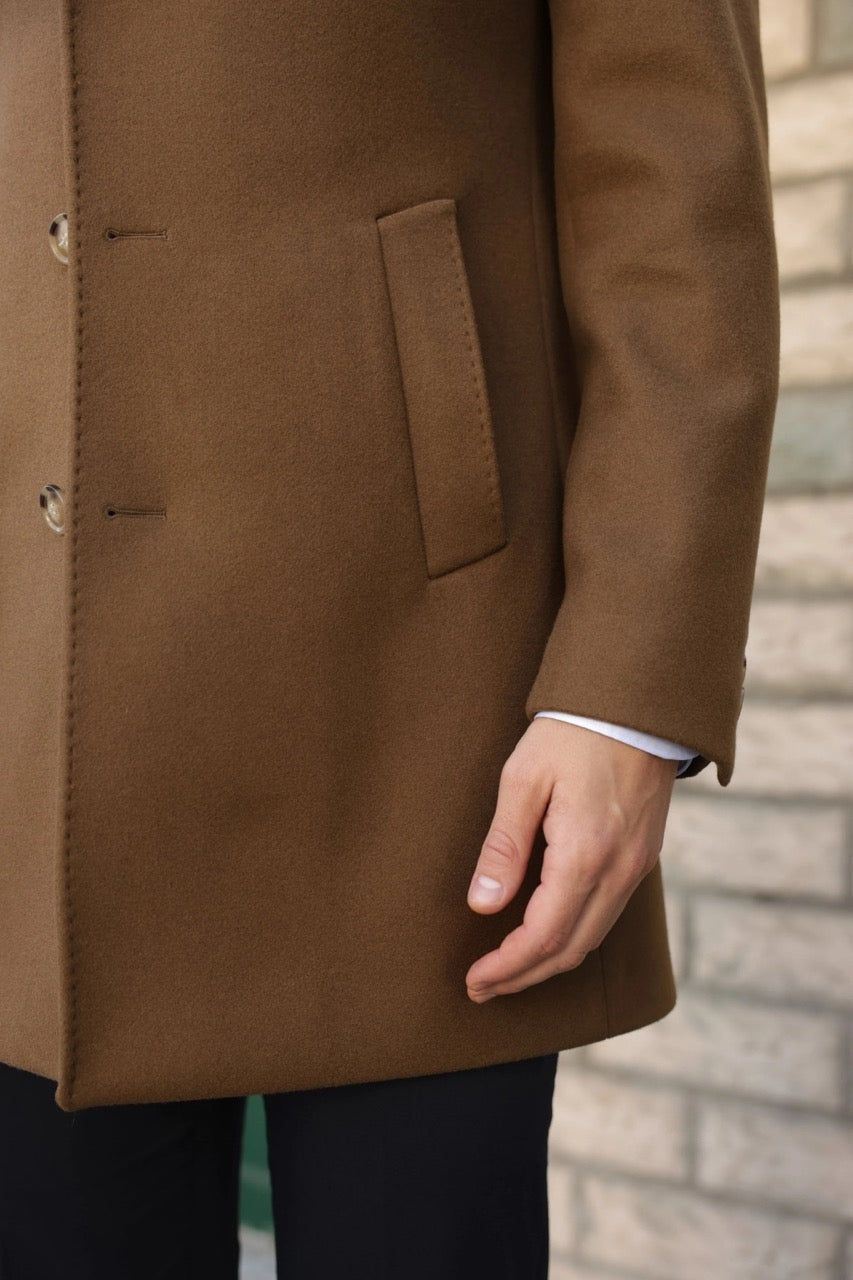 Dark Brown Classic Coat