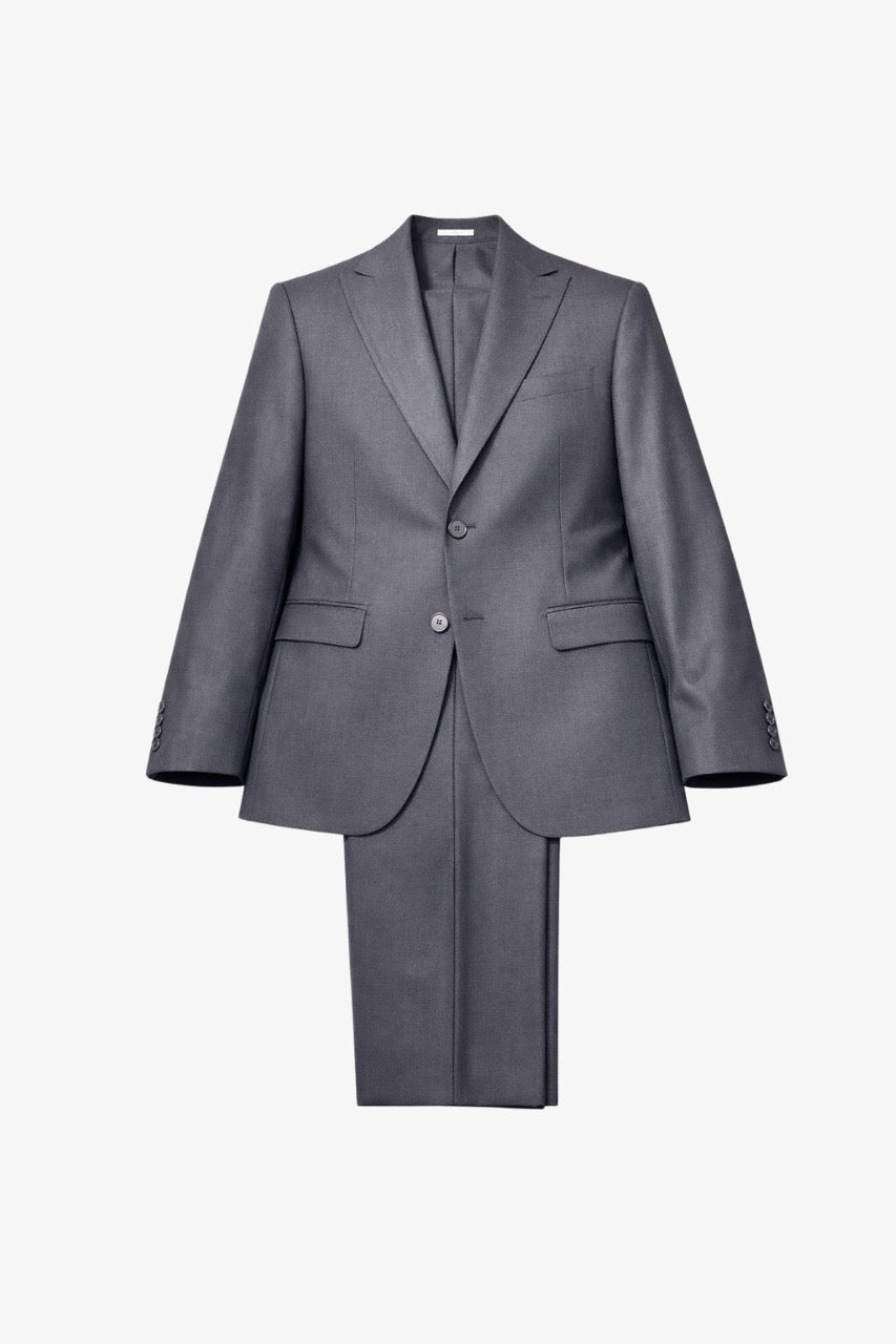 Dark Grey Tailored Fit Kohl Suit