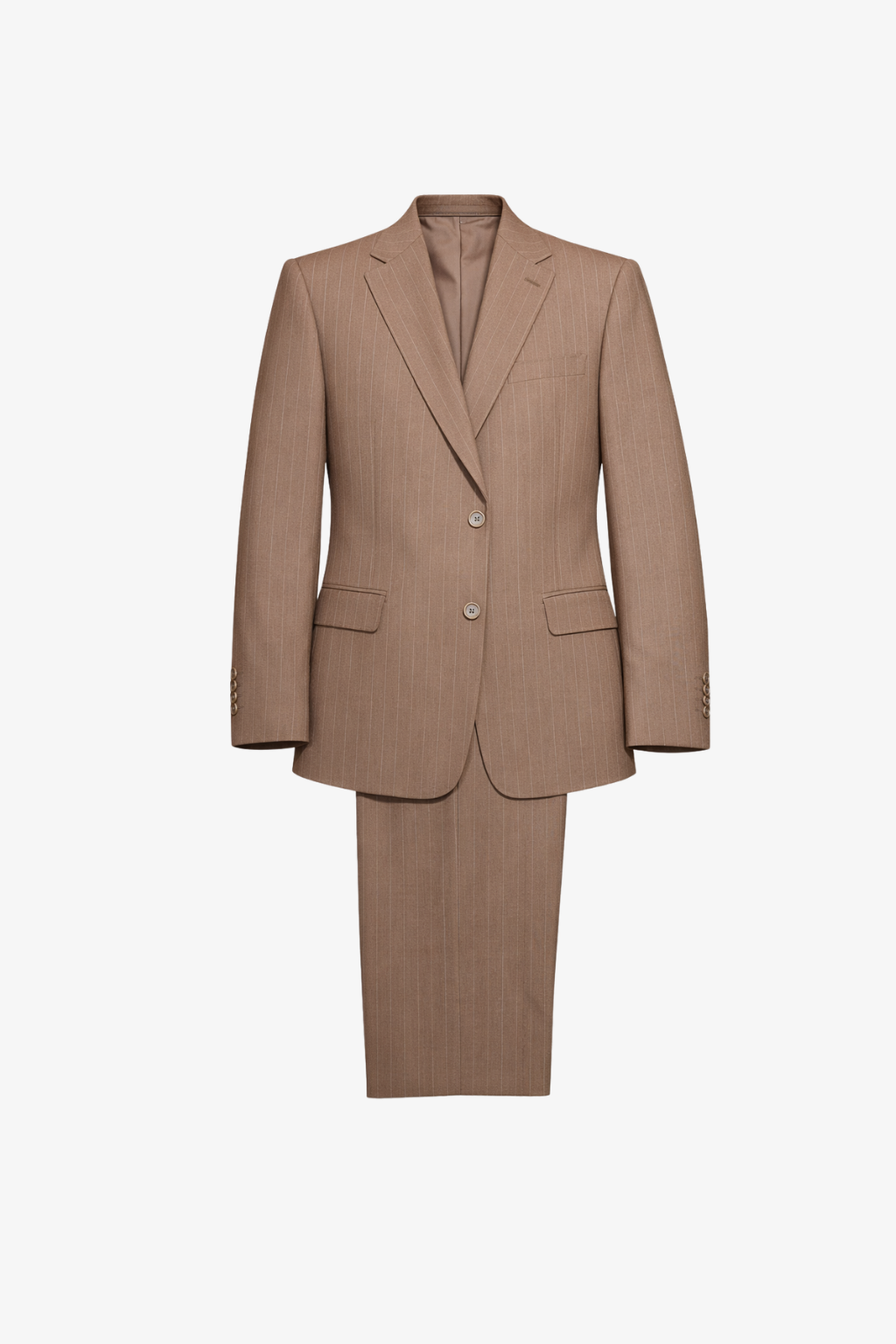 Brown Tailored Fit Henri Suit