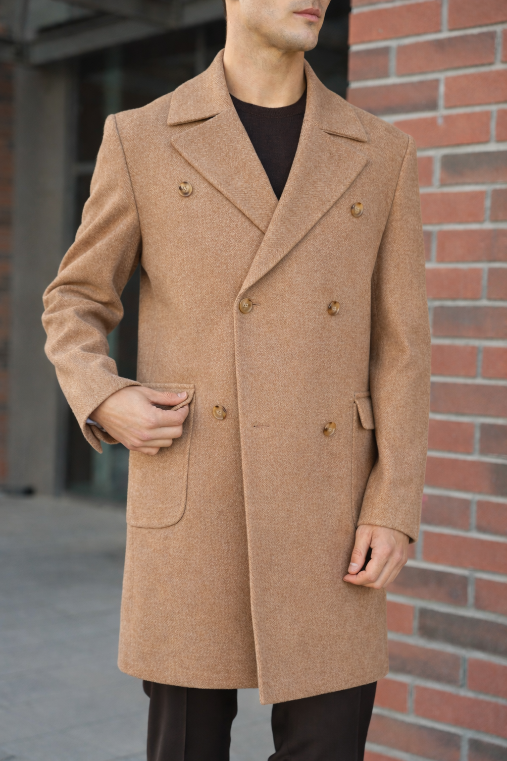 Light Brown Premium Overcoat