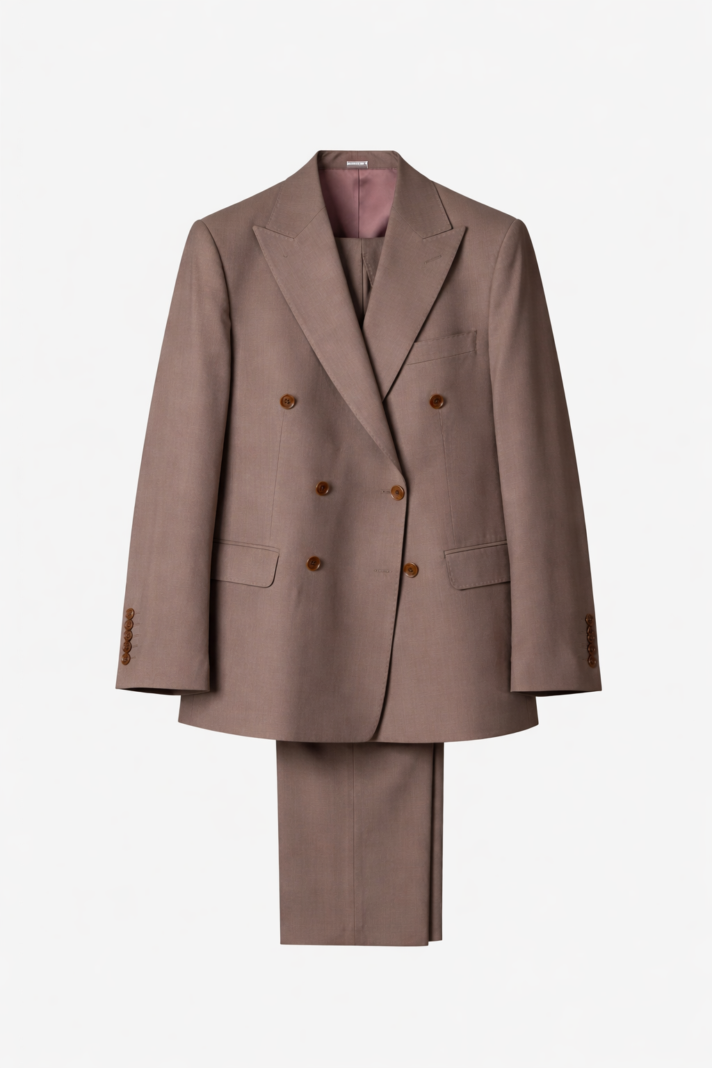 Brown Tailored Fit Gasperi Suit